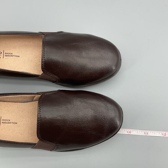 NEW Lifestride Women’s Isabelle Slip on Loafers Brown Size 6.5M - Picture 7 of 10